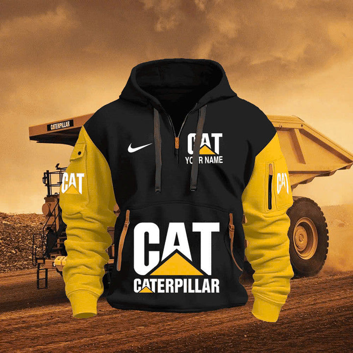 Buzo CAT New Quarter Zip para fans – Edición Limitada