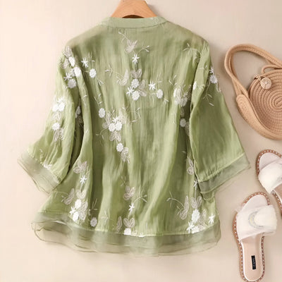 Giovanna - Blusa de algodón elegante