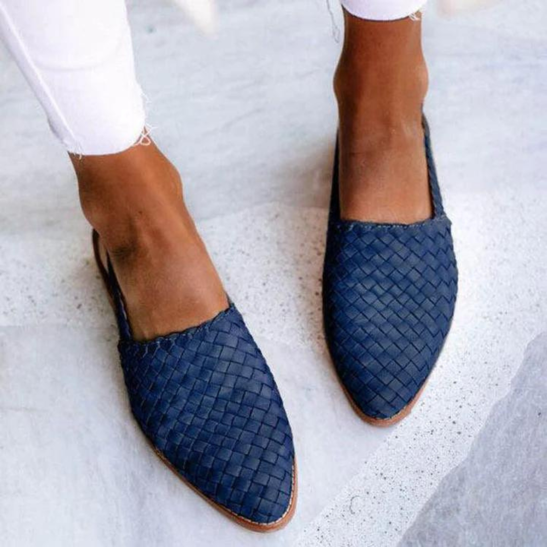 Honoria - Elegante slingback de tela