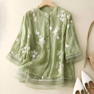 Giovanna - Blusa de algodón elegante