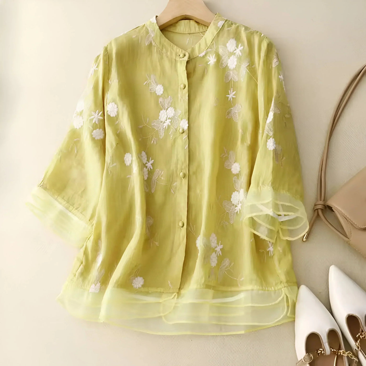 Giovanna - Blusa de algodón elegante