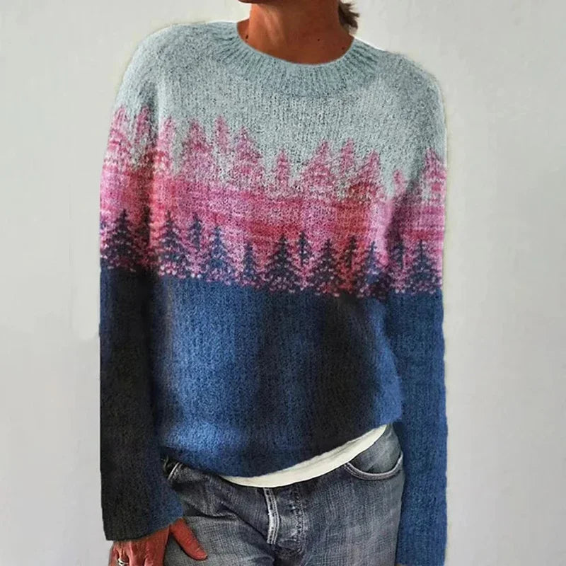 Cate | Pull Tricoté Classique Suéter