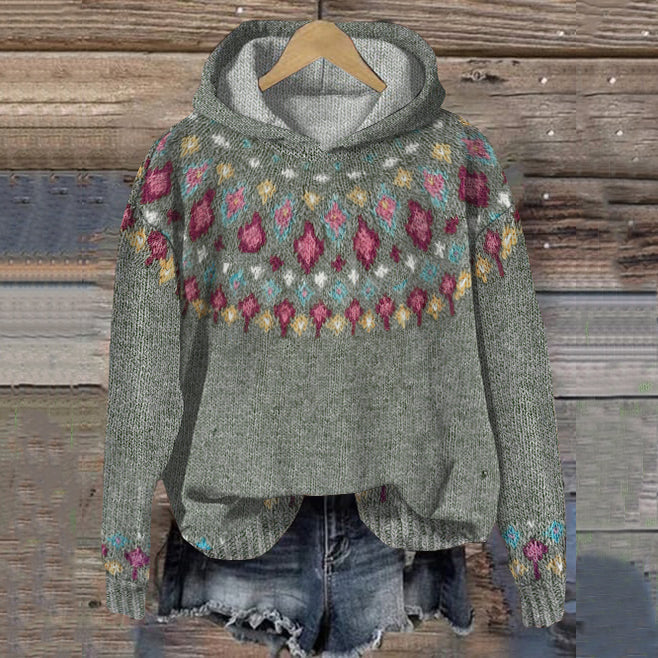 Carole | Sudadera con Capucha Nórdica Cálida