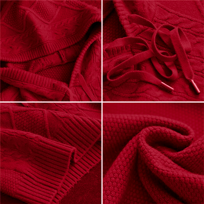 Leonie | Suéter Jacquard con Capucha